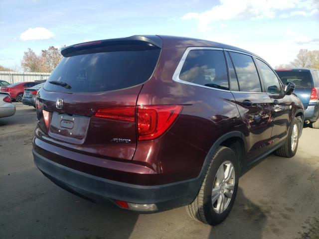 Photo 3 VIN: 5FNYF6H17JB035574 - HONDA PILOT LX 