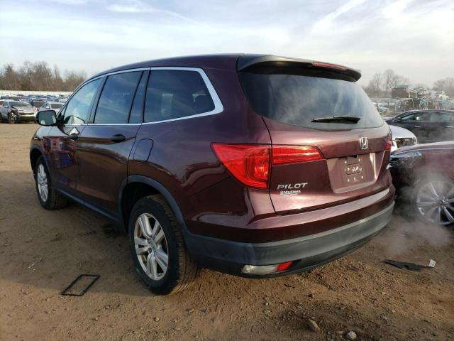 Photo 1 VIN: 5FNYF6H19GB045435 - HONDA PILOT LX 