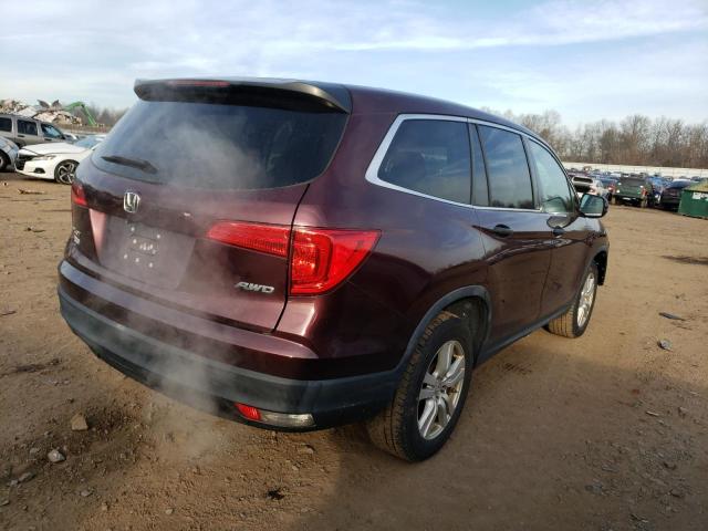 Photo 2 VIN: 5FNYF6H19GB045435 - HONDA PILOT LX 