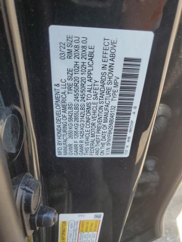 Photo 12 VIN: 5FNYF6H25NB045132 - HONDA PILOT 