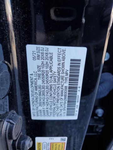 Photo 12 VIN: 5FNYF6H29MB083588 - HONDA PILOT SE 