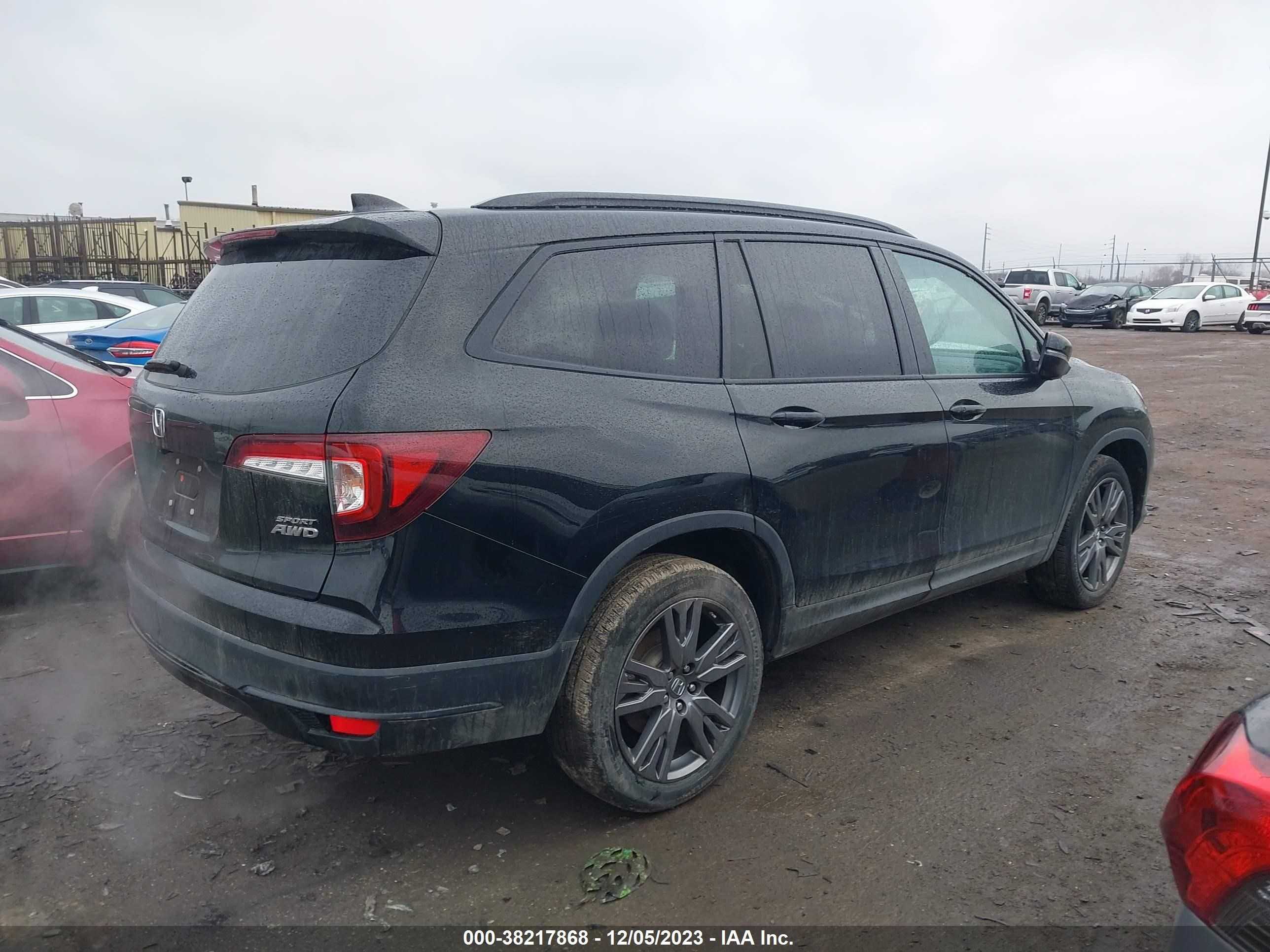 Photo 3 VIN: 5FNYF6H34NB038424 - HONDA PILOT 