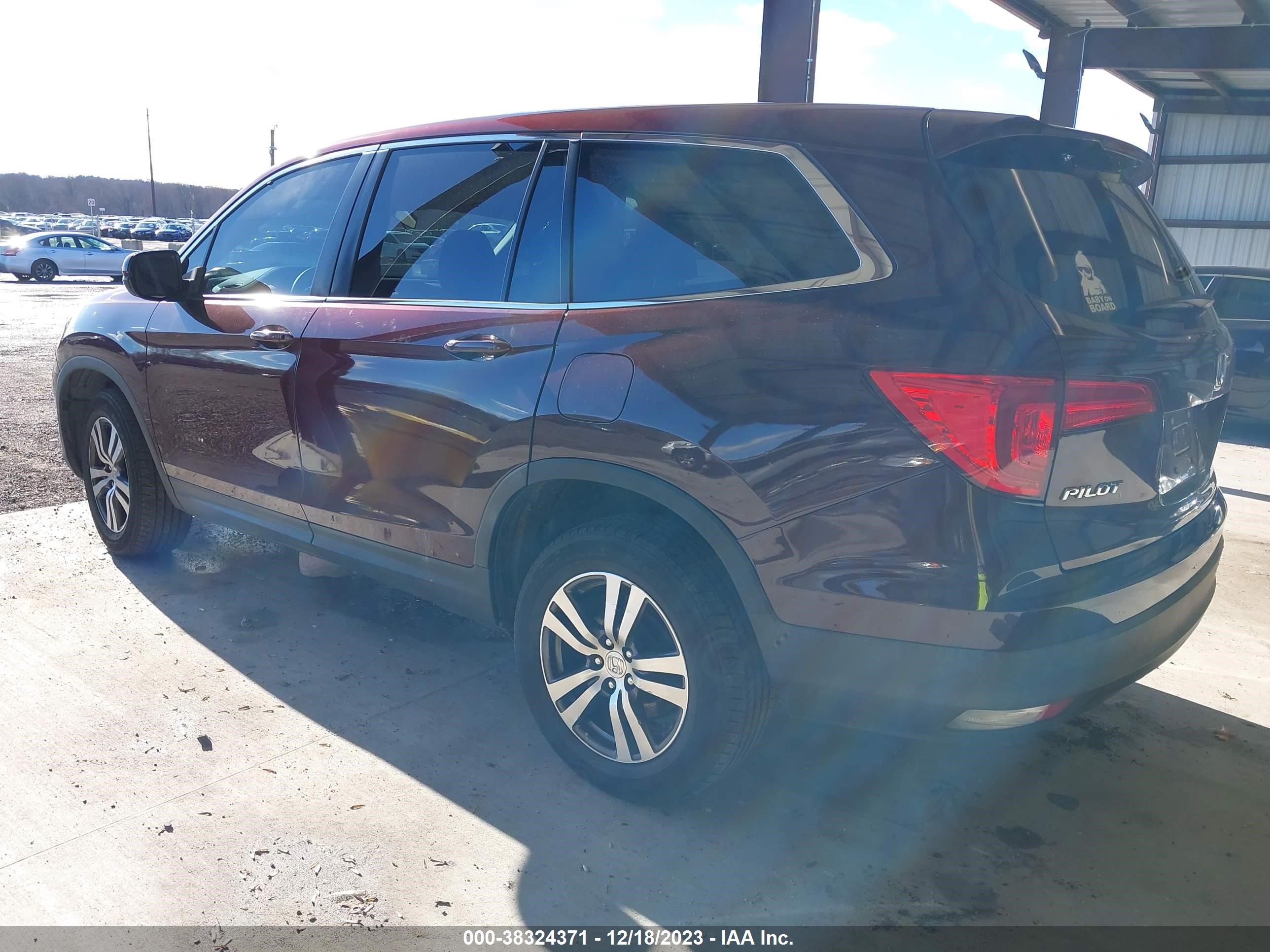 Photo 2 VIN: 5FNYF6H35GB093922 - HONDA PILOT 