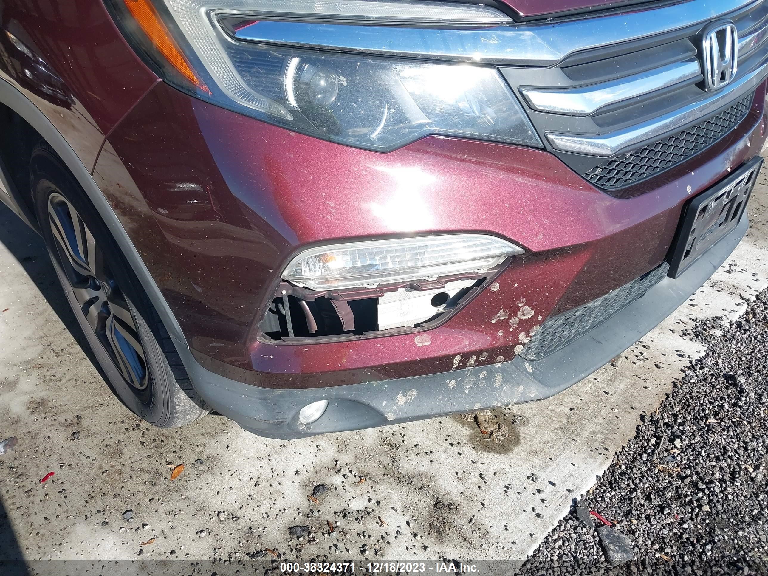 Photo 5 VIN: 5FNYF6H35GB093922 - HONDA PILOT 