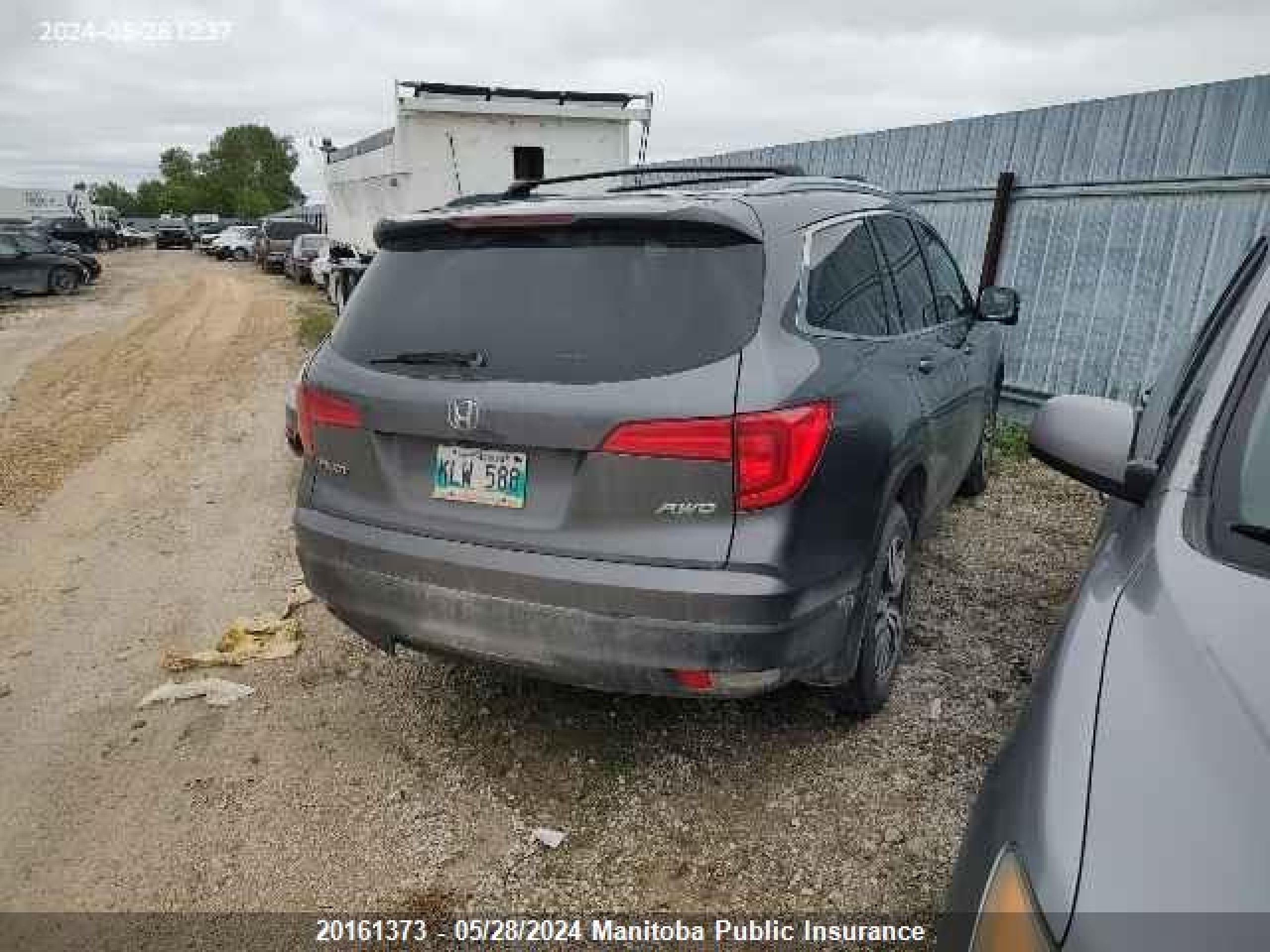 Photo 3 VIN: 5FNYF6H37GB509775 - HONDA PILOT 