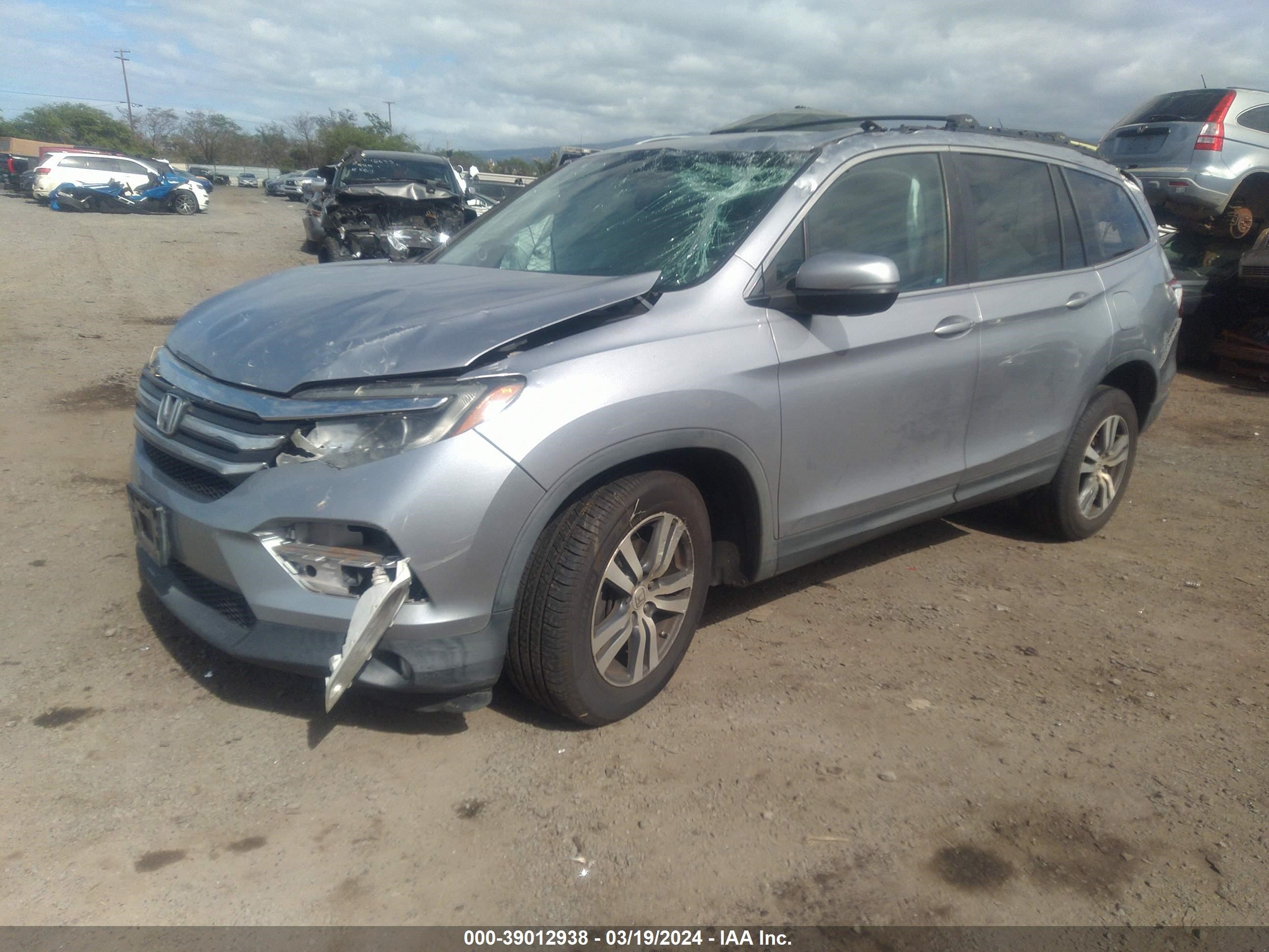 Photo 1 VIN: 5FNYF6H52GB016068 - HONDA PILOT 