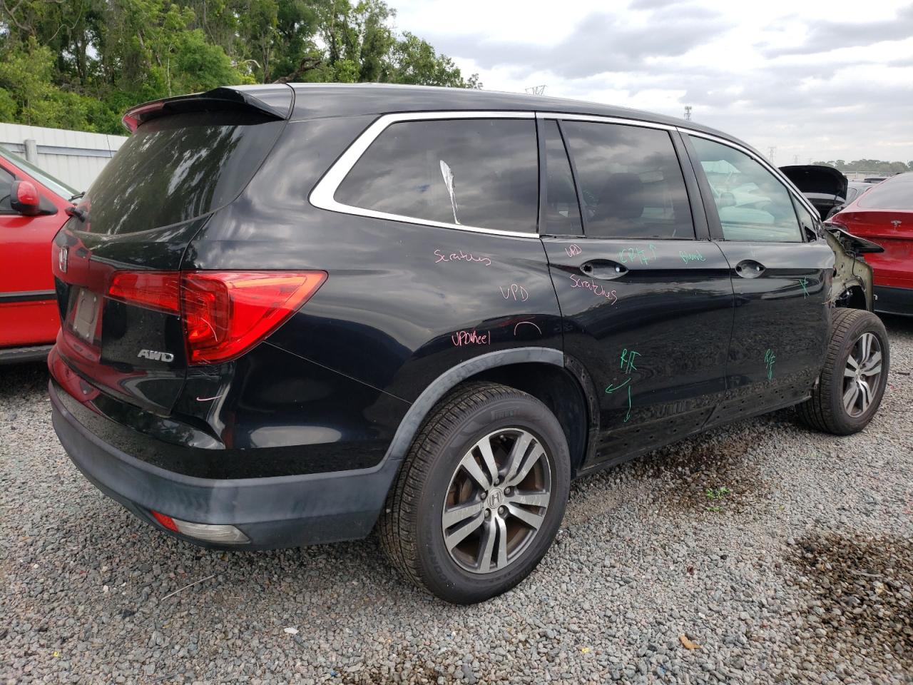 Photo 2 VIN: 5FNYF6H53GB091541 - HONDA PILOT 