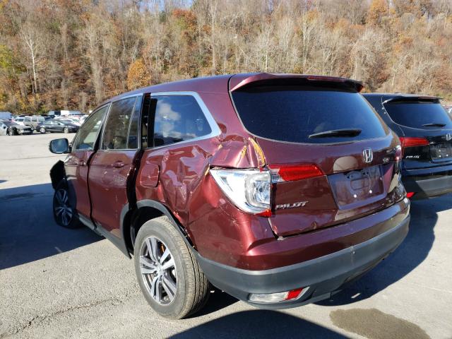 Photo 2 VIN: 5FNYF6H53JB057588 - HONDA PILOT EXL 