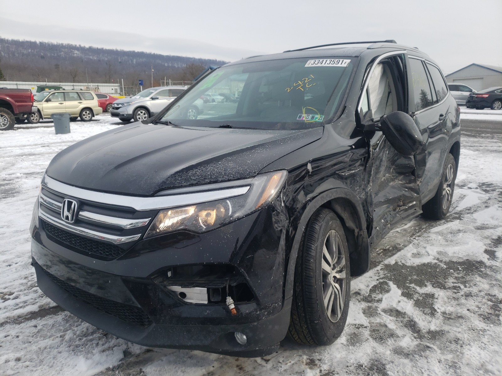 Photo 1 VIN: 5FNYF6H54GB117712 - HONDA PILOT EXL 