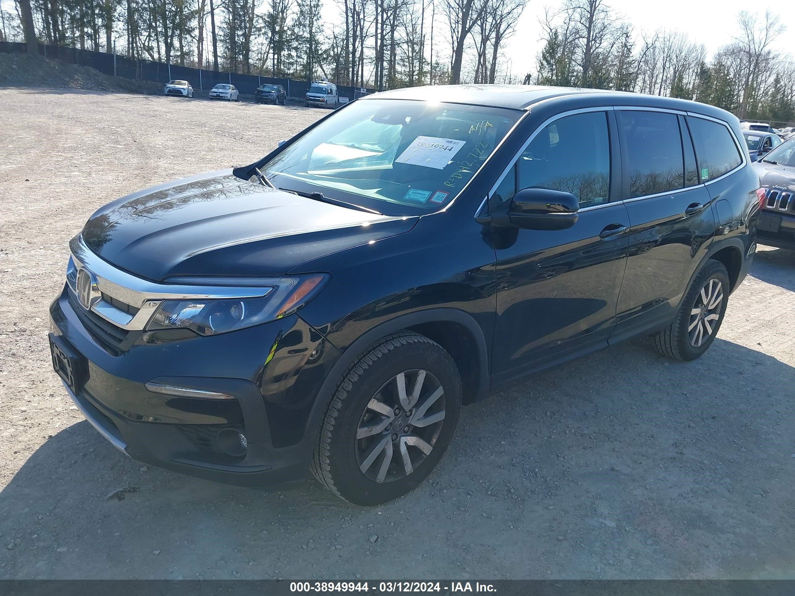 Photo 1 VIN: 5FNYF6H55KB031897 - HONDA PILOT 