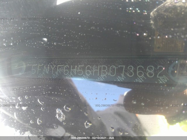 Photo 8 VIN: 5FNYF6H56HB073682 - HONDA PILOT 