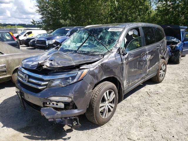 Photo 1 VIN: 5FNYF6H57HB021235 - HONDA PILOT EXL 