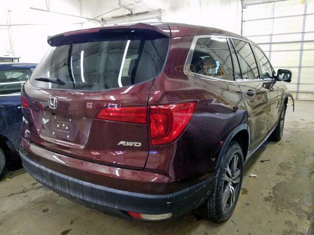 Photo 3 VIN: 5FNYF6H59GB061413 - HONDA PILOT EXL 