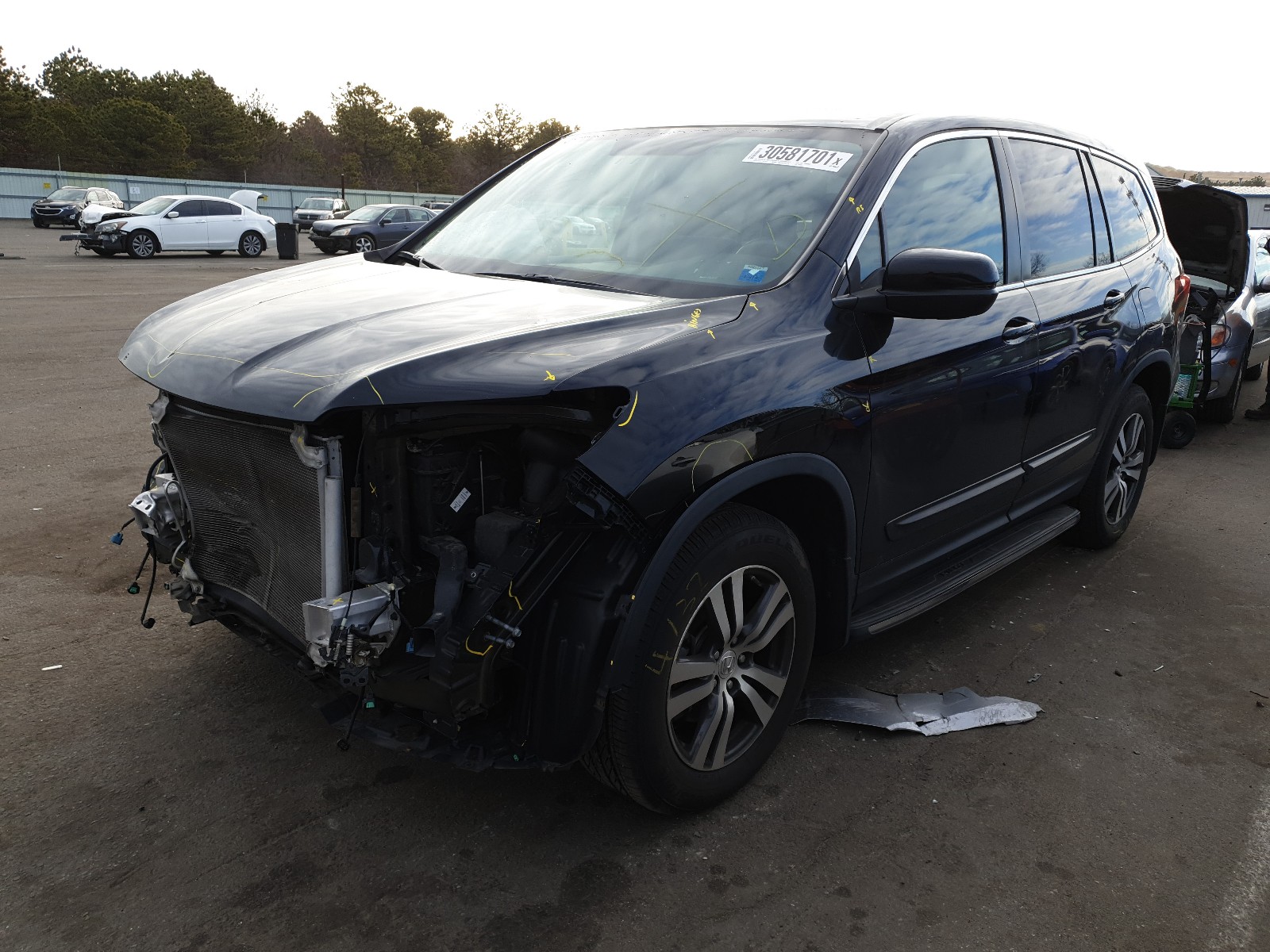 Photo 1 VIN: 5FNYF6H5XGB068578 - HONDA PILOT EXL 