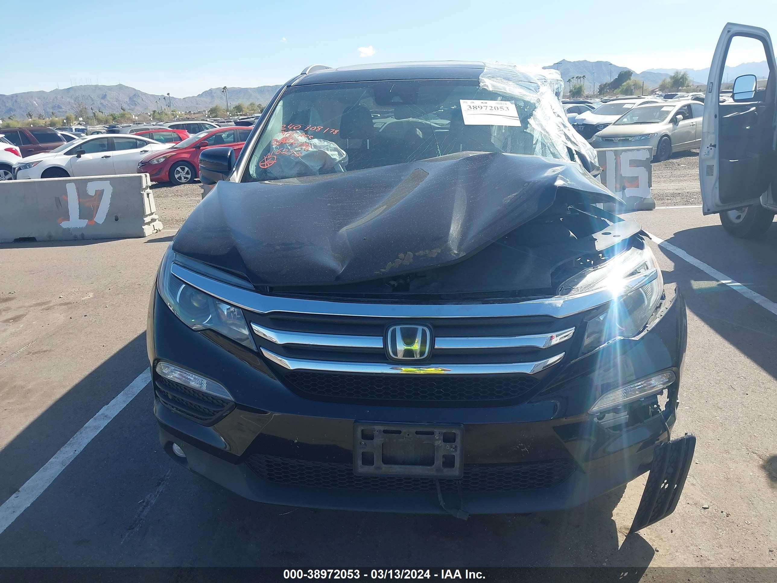 Photo 10 VIN: 5FNYF6H70HB506270 - HONDA PILOT 