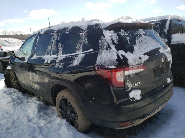 Photo 2 VIN: 5FNYF6H76MB089943 - HONDA PILOT BLAC 