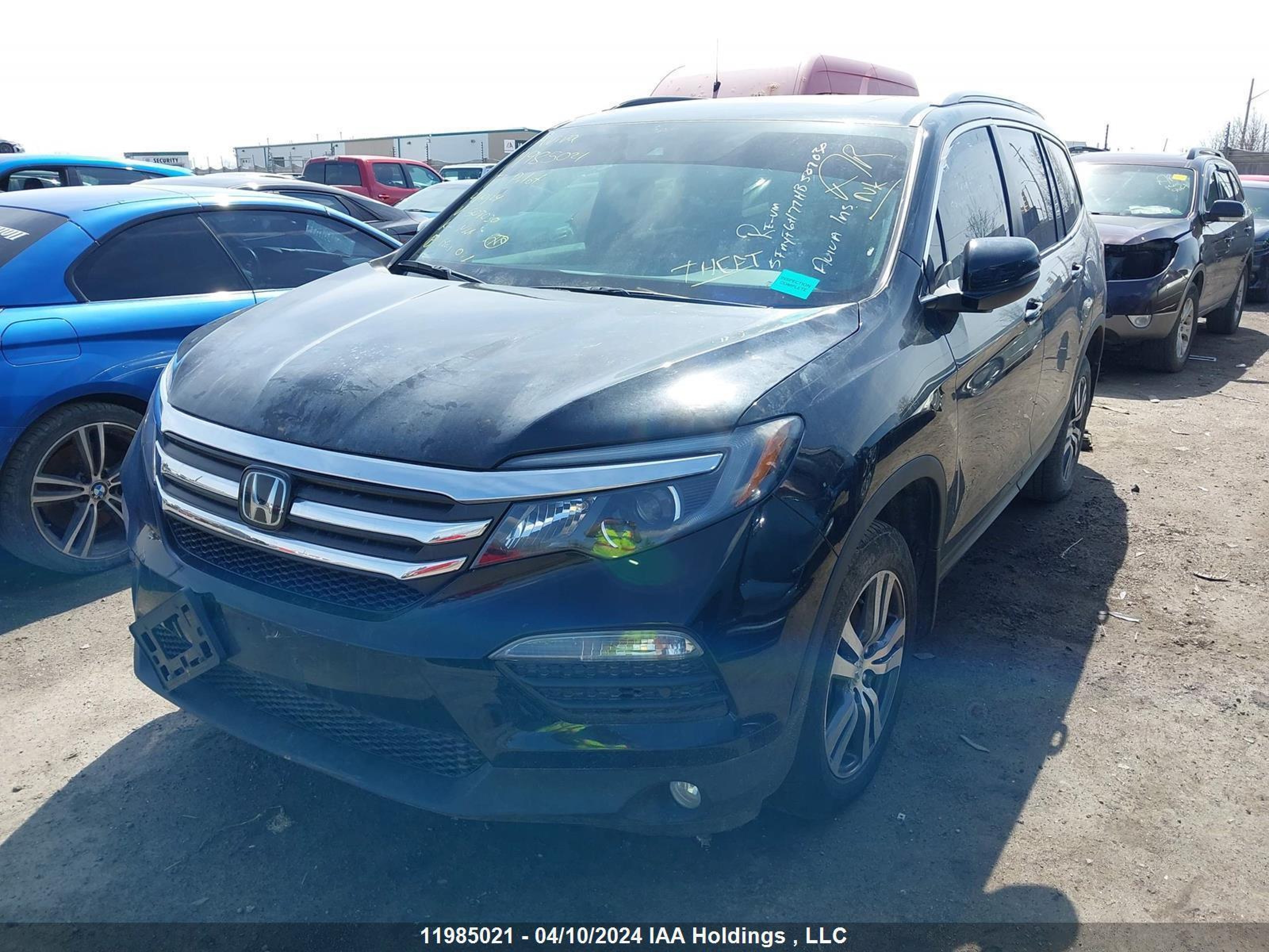 Photo 5 VIN: 5FNYF6H77HB507030 - HONDA PILOT 