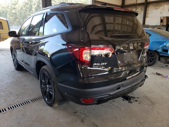 Photo 2 VIN: 5FNYF6H79LB036541 - HONDA PILOT BLAC 