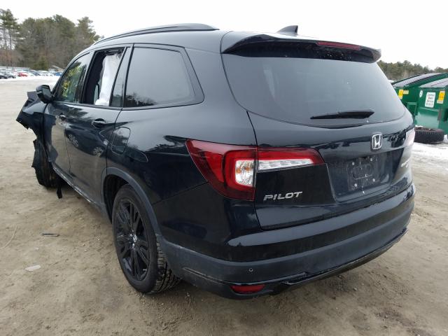 Photo 2 VIN: 5FNYF6H7XLB060847 - HONDA PILOT BLAC 