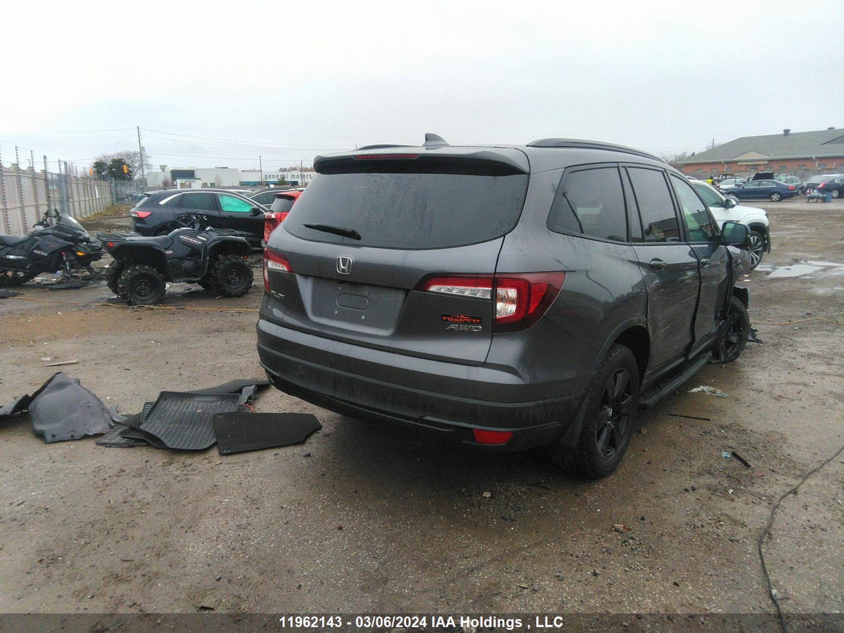 Photo 3 VIN: 5FNYF6H89NB501802 - HONDA PILOT 