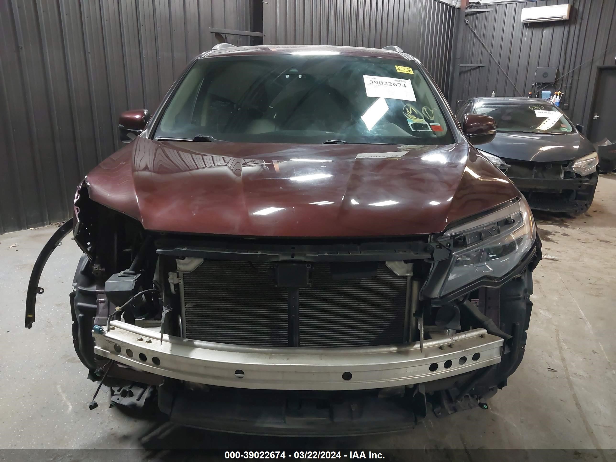 Photo 12 VIN: 5FNYF6H90HB007874 - HONDA PILOT 