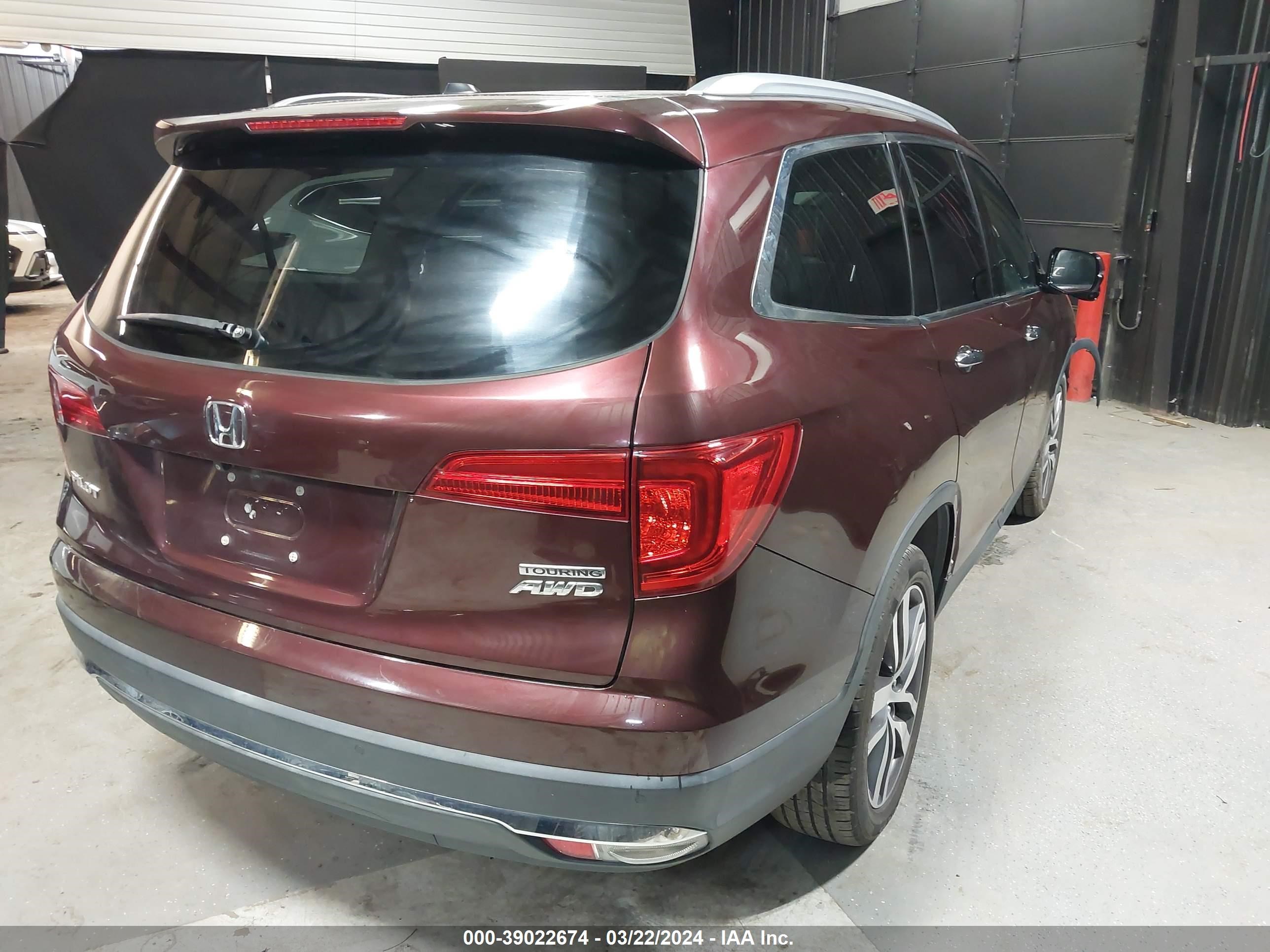 Photo 3 VIN: 5FNYF6H90HB007874 - HONDA PILOT 