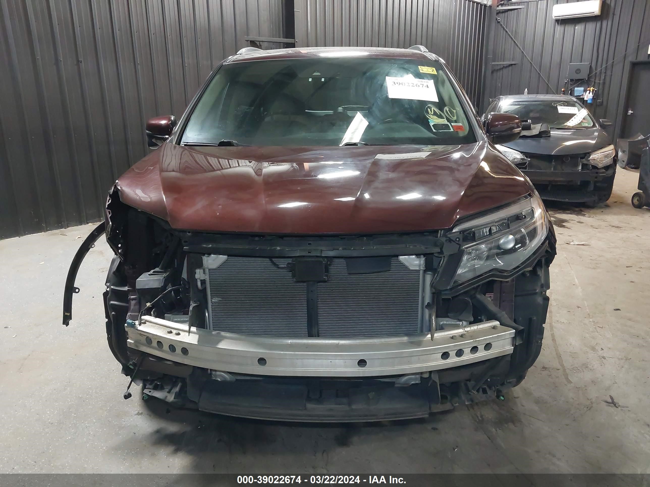 Photo 5 VIN: 5FNYF6H90HB007874 - HONDA PILOT 