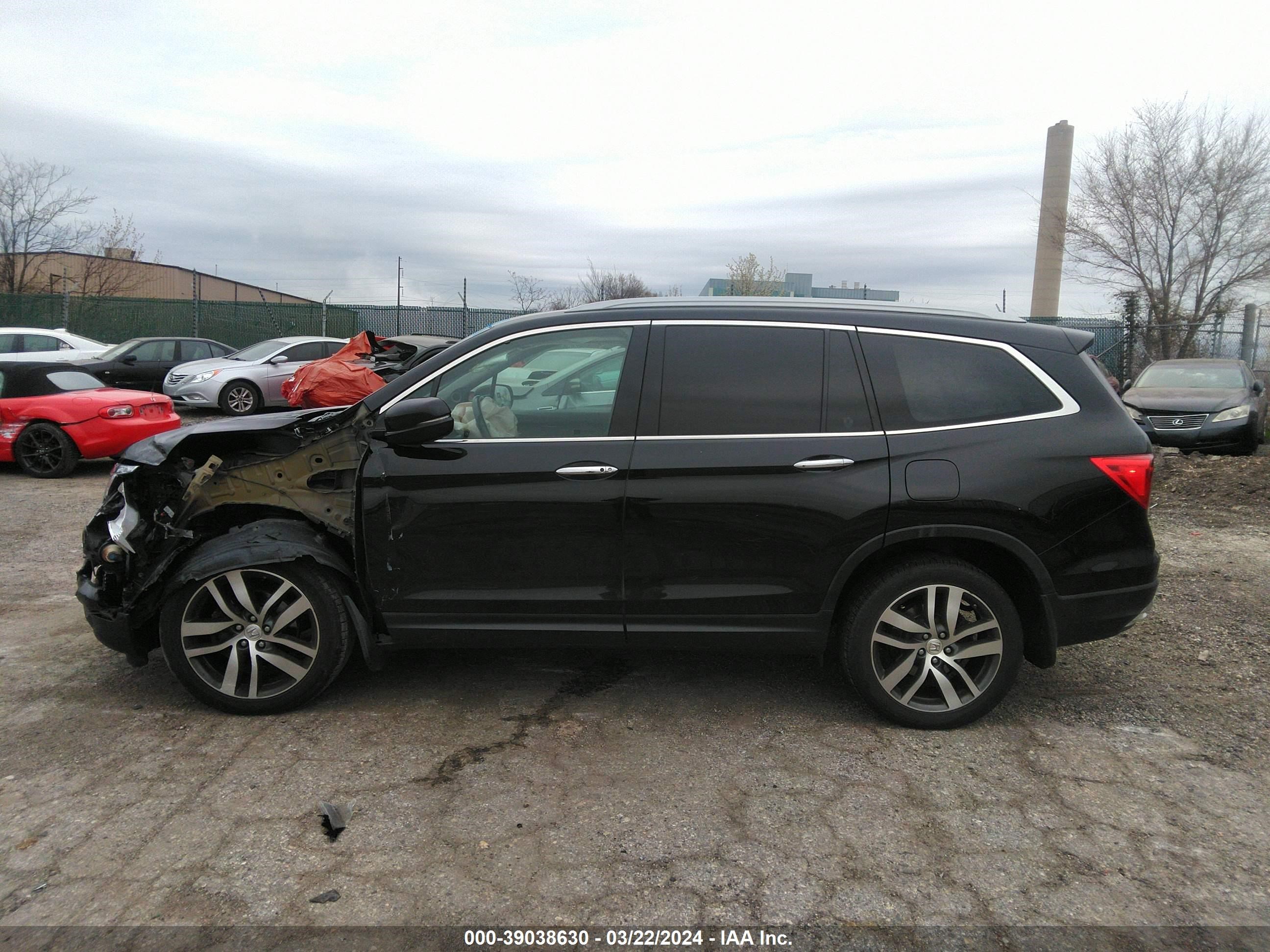 Photo 13 VIN: 5FNYF6H90HB081439 - HONDA PILOT 