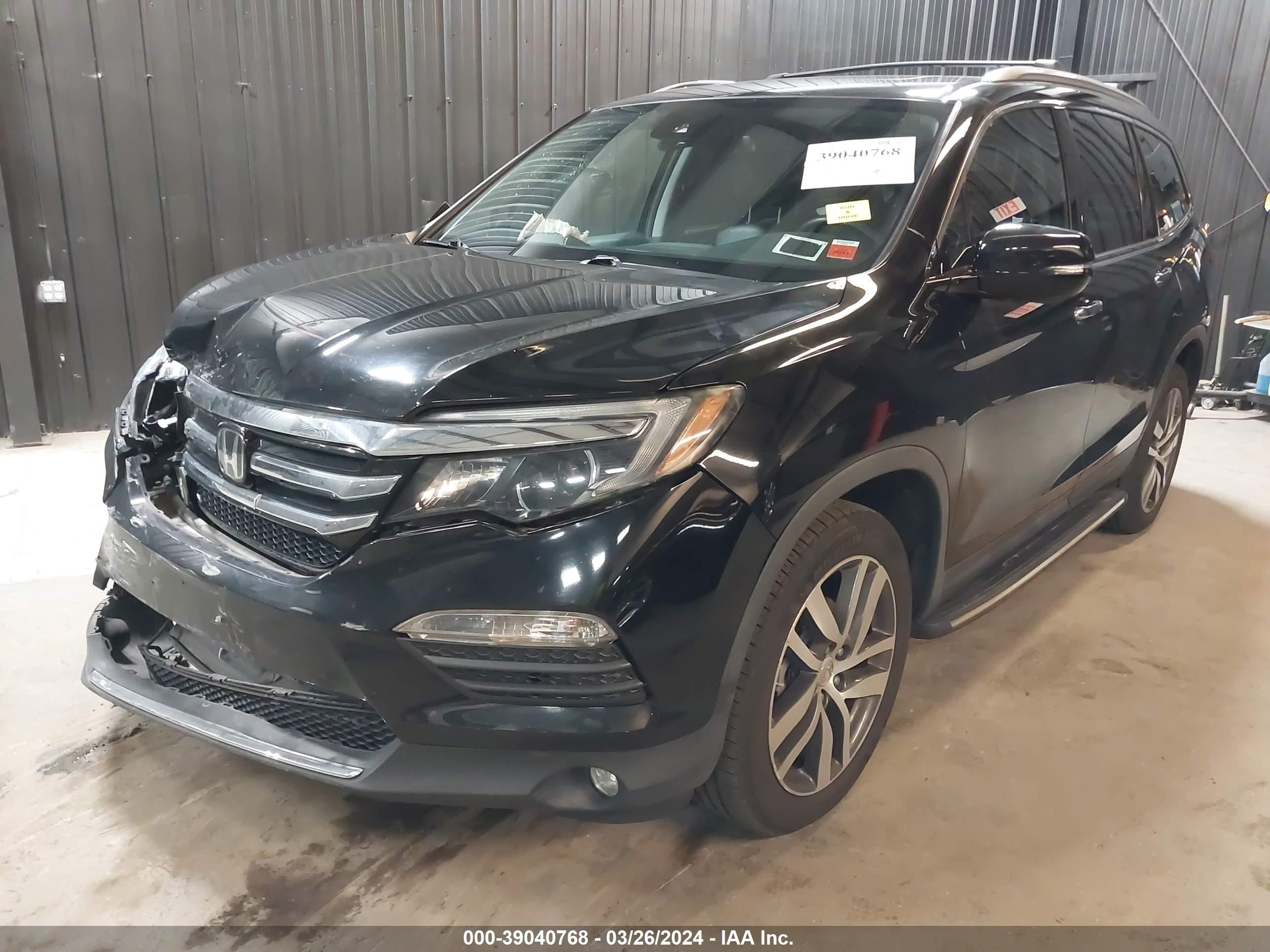 Photo 1 VIN: 5FNYF6H93HB016553 - HONDA PILOT 