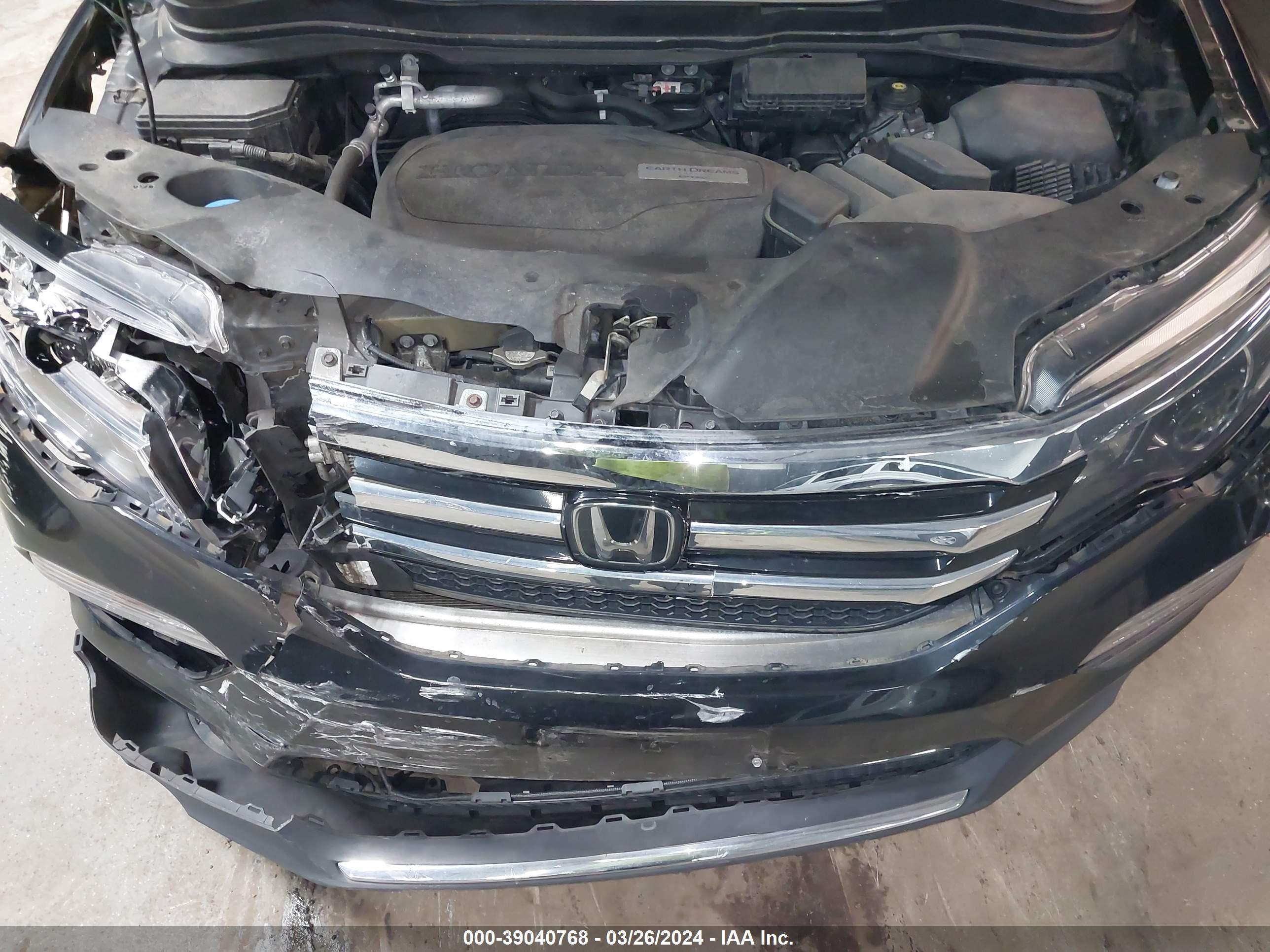 Photo 9 VIN: 5FNYF6H93HB016553 - HONDA PILOT 