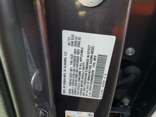 Photo 11 VIN: 5FNYF7H20MB005299 - HONDA PASSPORT 