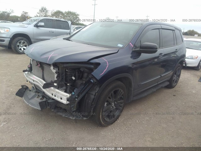 Photo 1 VIN: 5FNYF7H21KB008743 - HONDA PASSPORT 