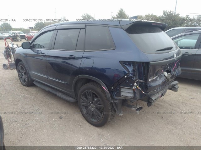 Photo 2 VIN: 5FNYF7H21KB008743 - HONDA PASSPORT 