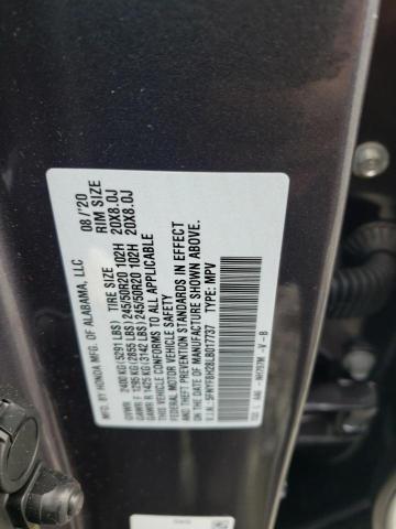 Photo 11 VIN: 5FNYF8H28LB017737 - HONDA PASSPORT 