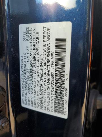 Photo 12 VIN: 5FNYF8H52NB023983 - HONDA PASSPORT E 