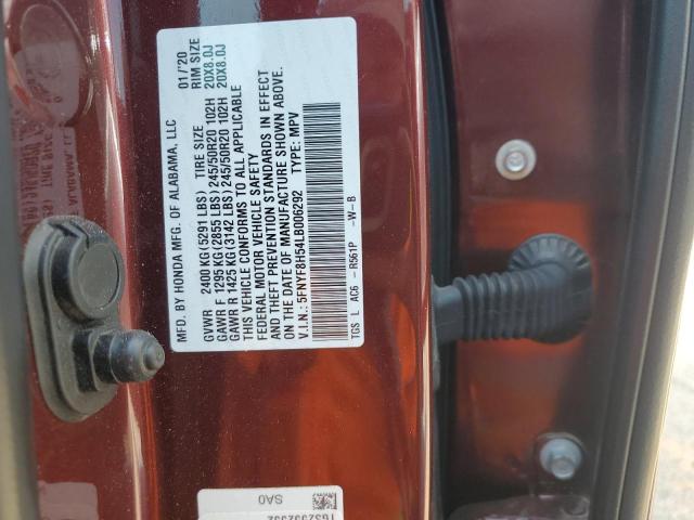 Photo 11 VIN: 5FNYF8H54LB006292 - HONDA PASSPORT E 