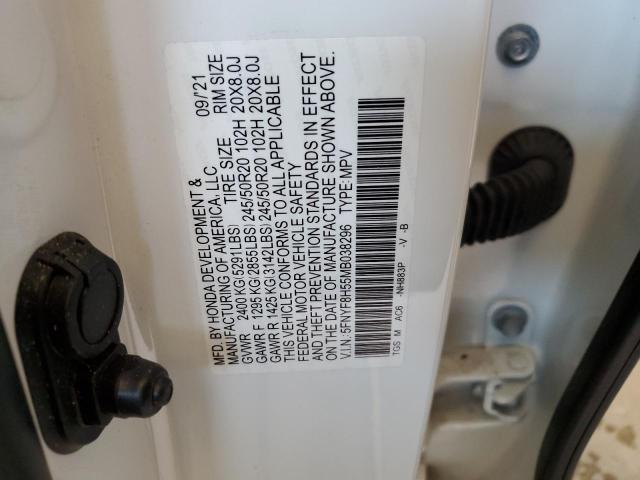 Photo 11 VIN: 5FNYF8H55MB038296 - HONDA PASSPORT E 