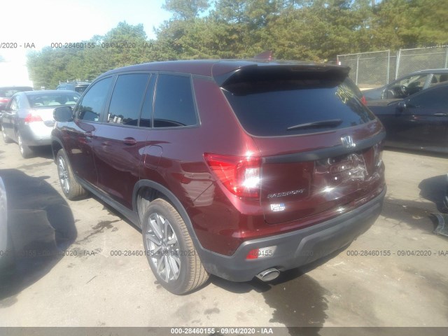 Photo 2 VIN: 5FNYF8H59KB016864 - HONDA PASSPORT 