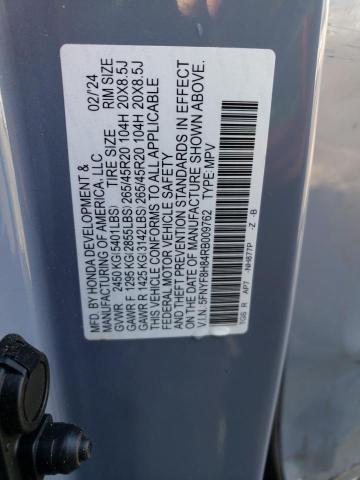 Photo 12 VIN: 5FNYF8H84RB009762 - HONDA PASSPORT B 