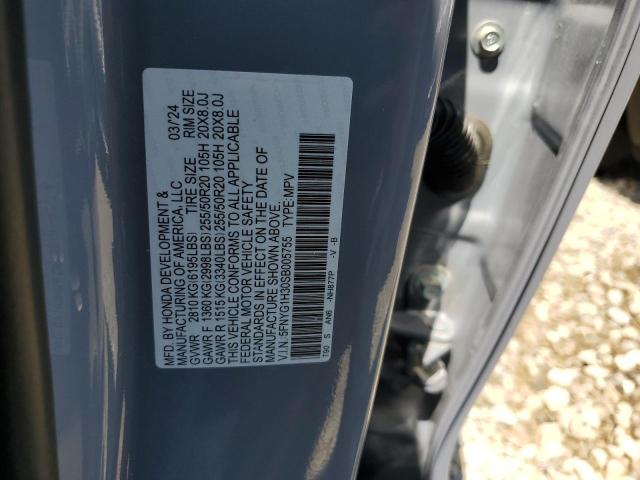 Photo 13 VIN: 5FNYG1H30SB005755 - HONDA PILOT 