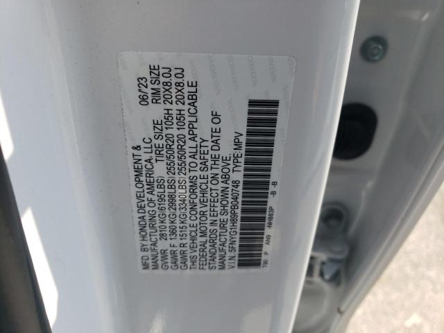 Photo 12 VIN: 5FNYG1H89PB040748 - HONDA PILOT 