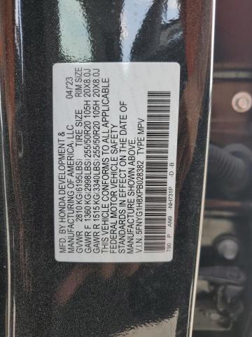 Photo 12 VIN: 5FNYG1H8XPB028382 - HONDA PILOT 