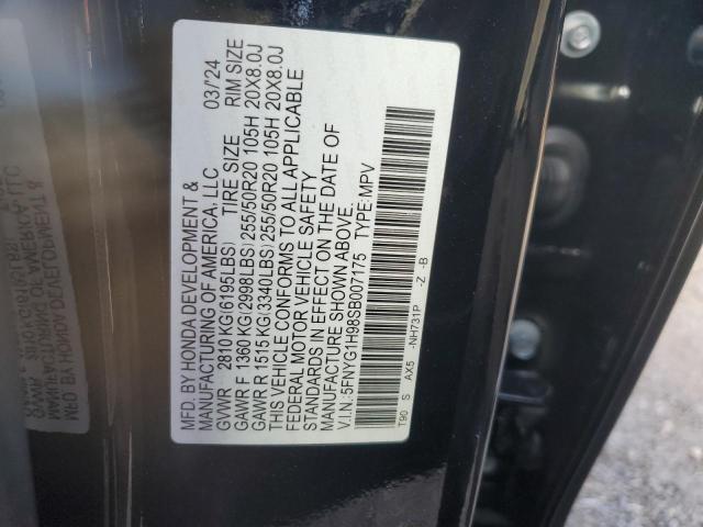 Photo 12 VIN: 5FNYG1H98SB007175 - HONDA PILOT BLAC 