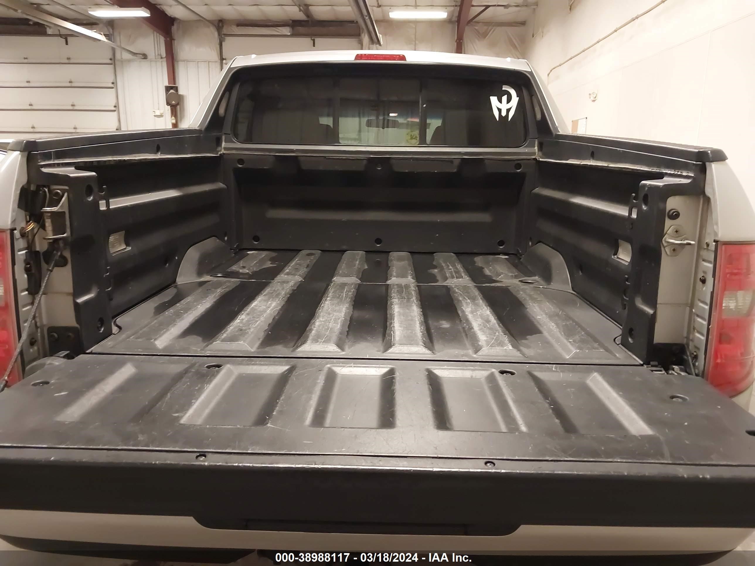 Photo 16 VIN: 5FPYK16539B107765 - HONDA RIDGELINE 