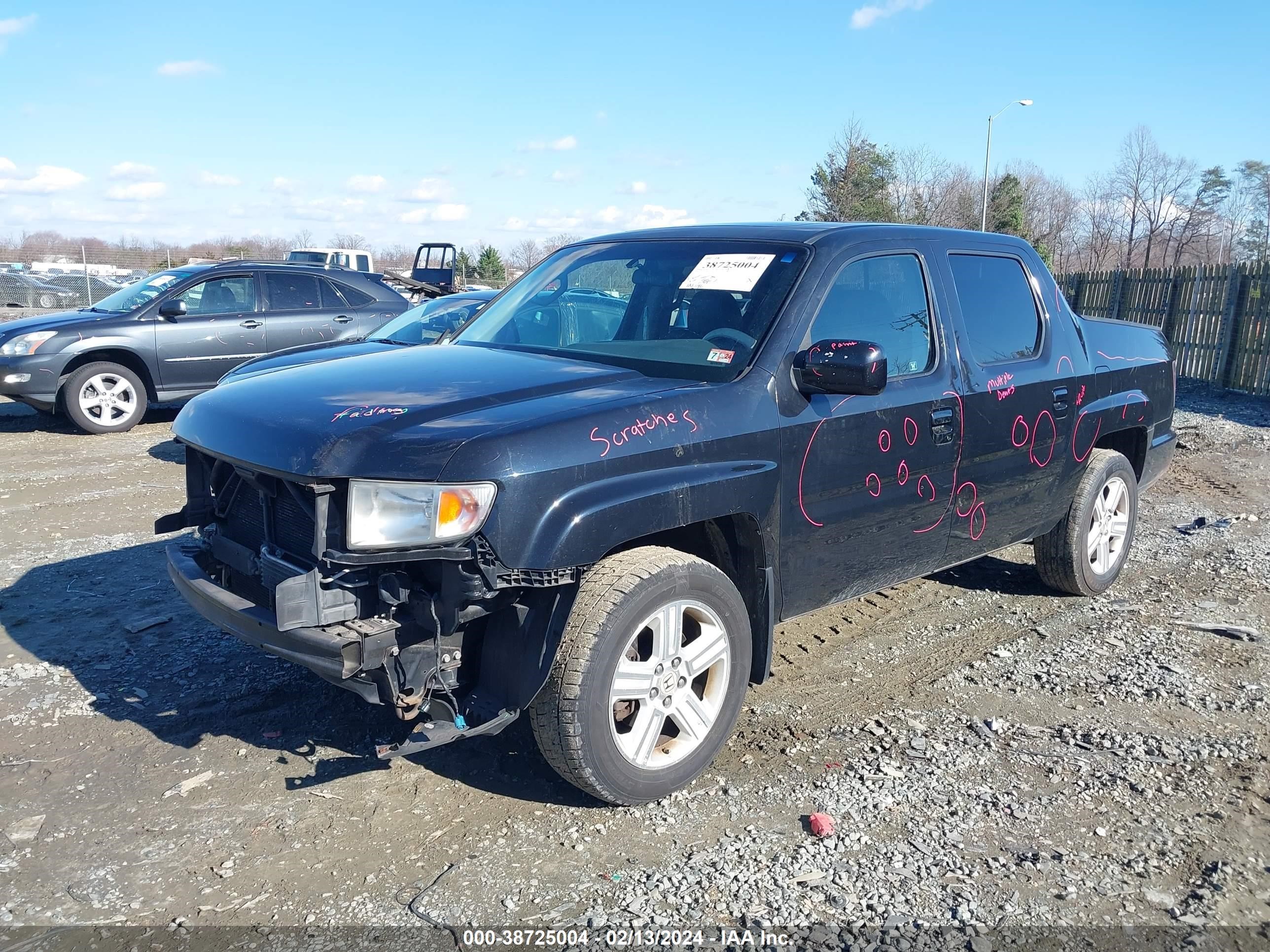 Photo 1 VIN: 5FPYK16549B106818 - HONDA RIDGELINE 