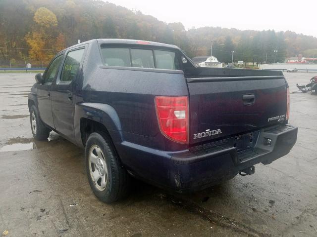 Photo 2 VIN: 5FPYK1F28BB008693 - HONDA RIDGELINE 