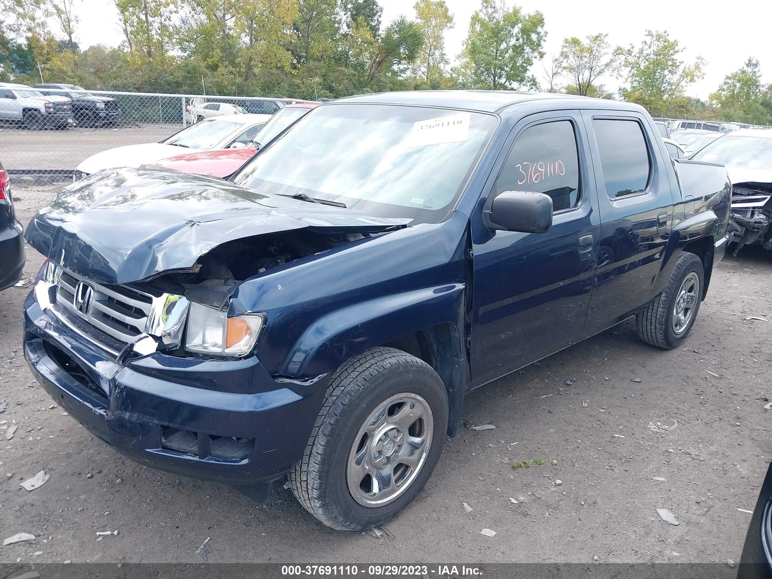 Photo 1 VIN: 5FPYK1F28CB457194 - HONDA RIDGELINE 