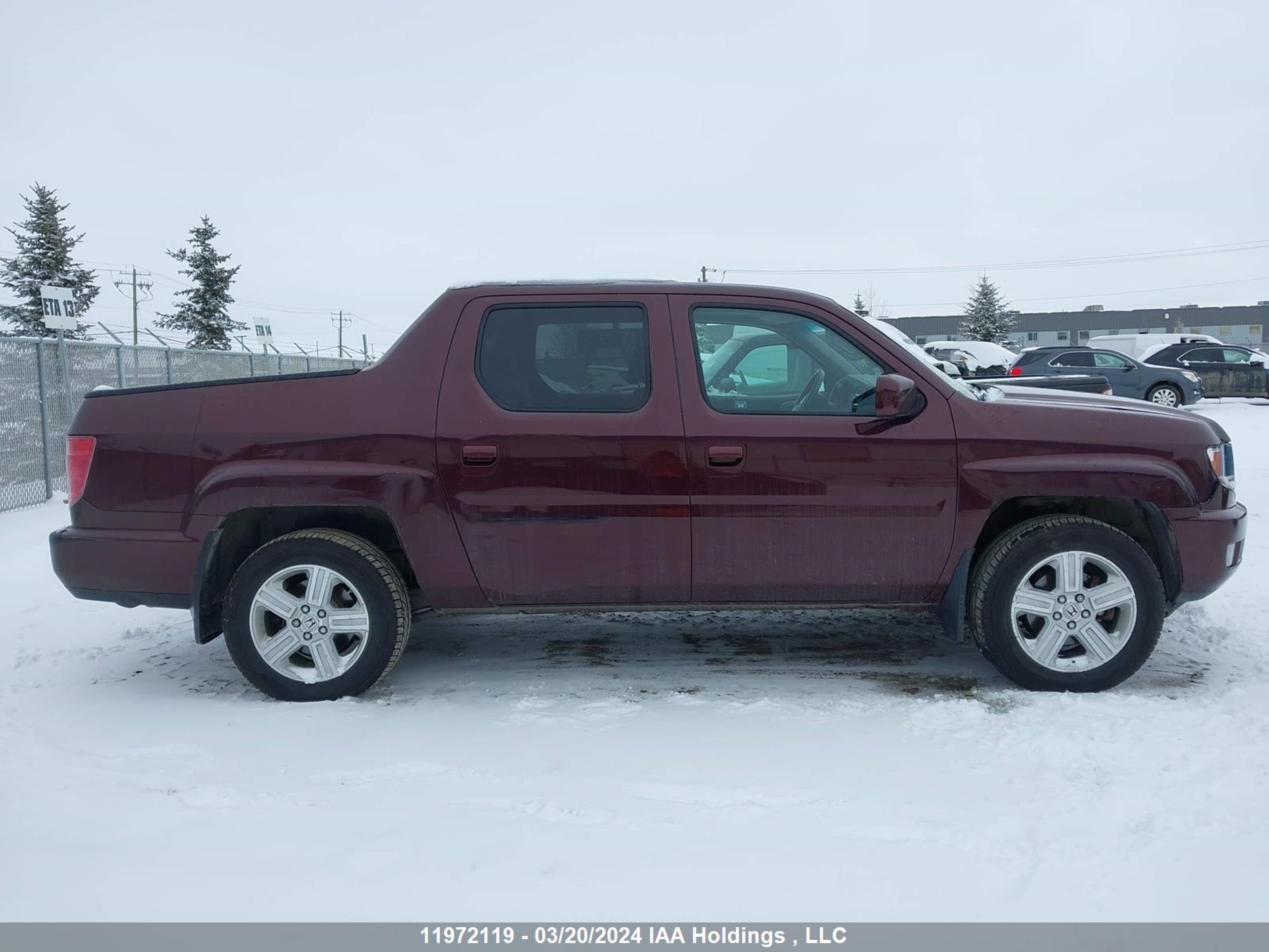 Photo 12 VIN: 5FPYK1F55BB502519 - HONDA RIDGELINE 