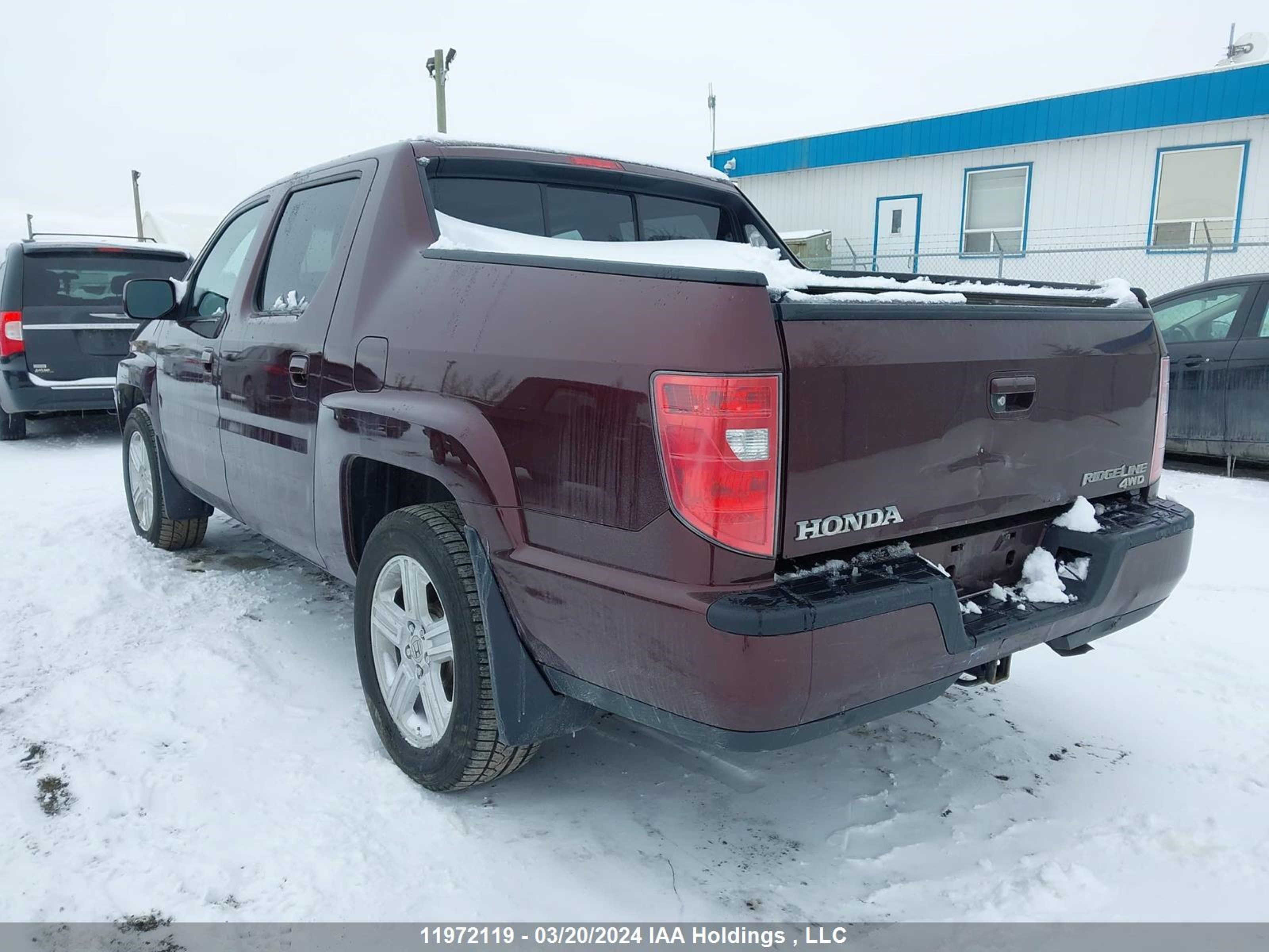 Photo 2 VIN: 5FPYK1F55BB502519 - HONDA RIDGELINE 