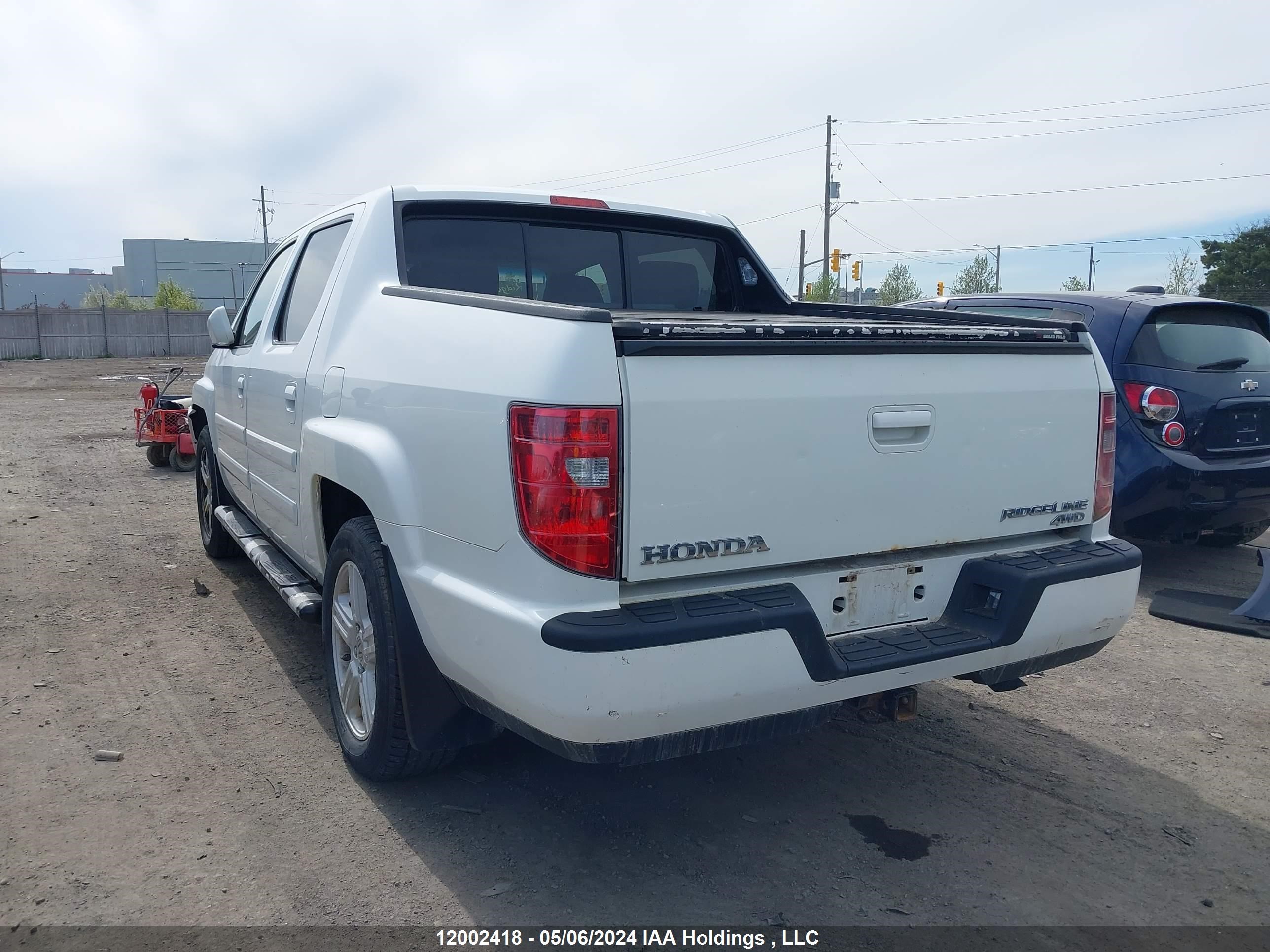 Photo 2 VIN: 5FPYK1F58BB501963 - HONDA RIDGELINE 